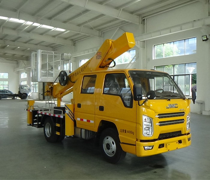 雙排藍(lán)牌16米高空作業(yè)車(chē)