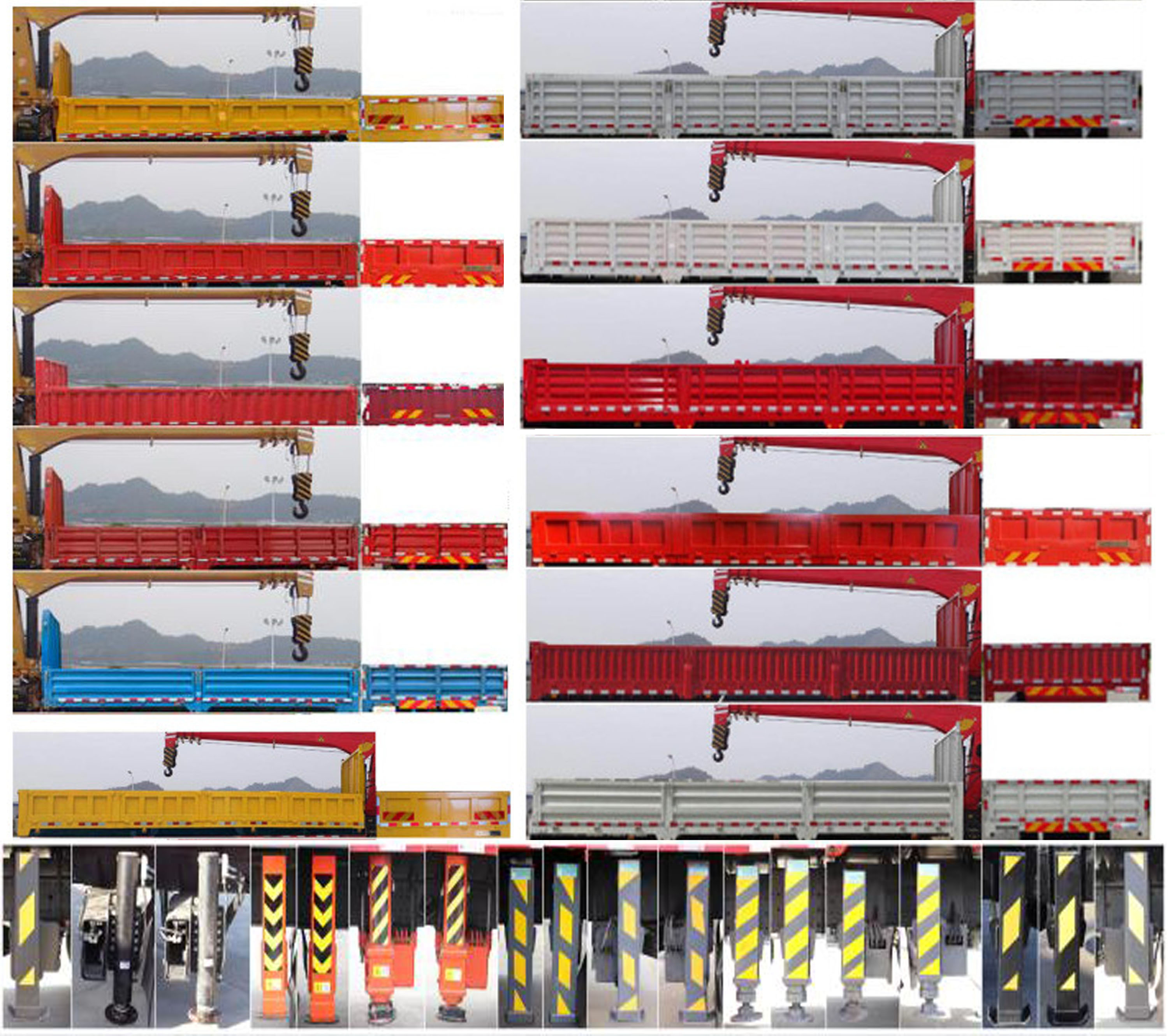 程力威牌CLW5180JSQDDP型隨車起重運(yùn)輸車